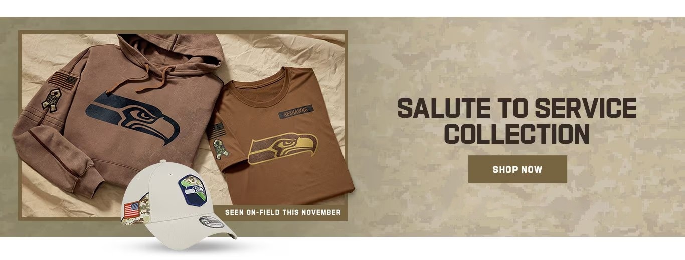 Shop Seahawks Salute To Service Sweatshirt